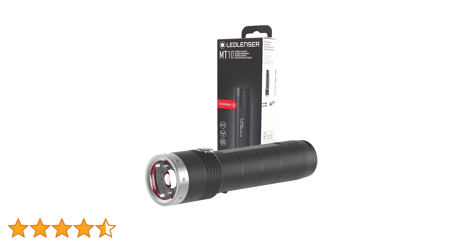 Amazon | Ledlenser(レッドレンザー) MT10 LEDフラッシュライト